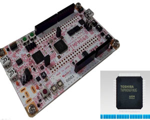 도시바 Arm® Cortex®-M 코어 기반 마이크로컨트롤러, M베드OS 지원